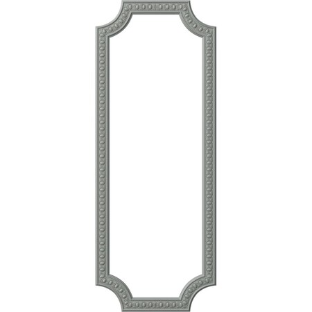 Ekena Millwork 28-in. W x 72-in. H Caputo Egg & Dart Panel Moulding Kit Single Panel PMLKCA28X72A